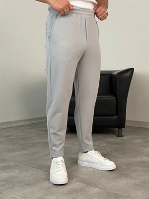 PREMİUM KREP BOYFRİEND PANTOLON GRİ
