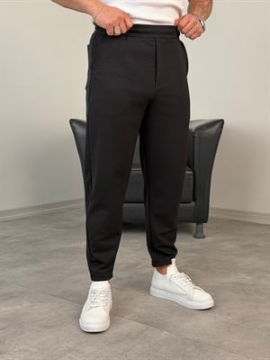 PREMİUM KREP BOYFRİEND PANTOLON SİYAH