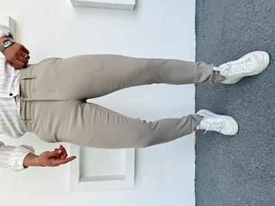 Premium Slimfit Klasik Kumaş Pantolon Bej