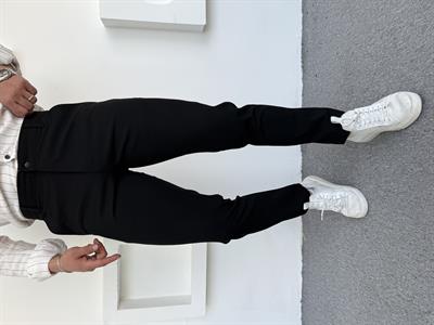 Premium Slimfit Klasik Kumaş Pantolon Siyah