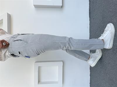 Premium Slimfit Klasik Kumaş Pantolon Gri