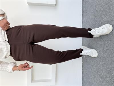 Premium Slimfit Klasik Kumaş Pantolon Acı Kahve