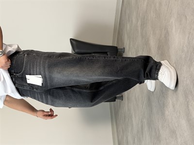 PREMİUM SÜPER BAGGY KOT PANTOLON ANTRASİT
