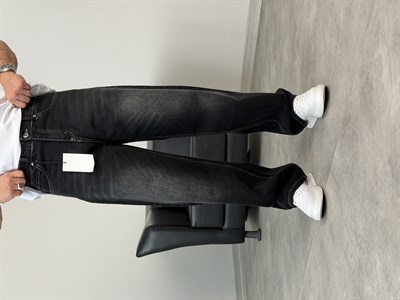PREMİUM SÜPER BAGGY KOT PANTOLON SİYAH