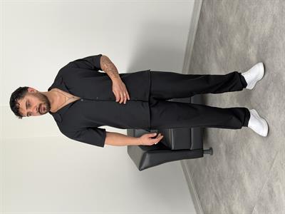 PREMİUM YAZLIK DABIL KUMAŞ TAKIM SİYAH