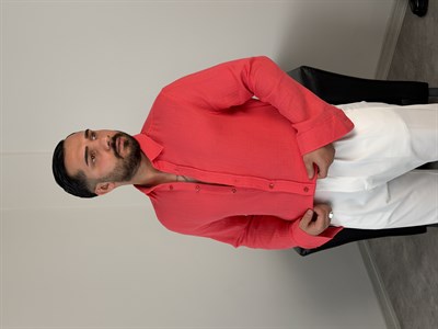 RAHAT KALIP %100 PAMUK MÜSLİN GÖMLEK FUŞYA