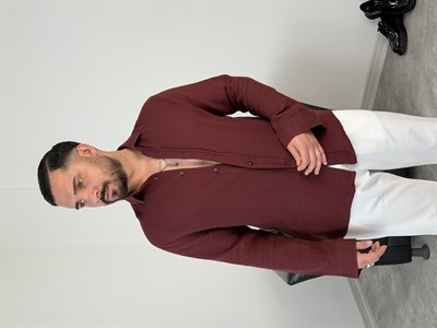 RAHAT KALIP %100 PAMUK MÜSLİN GÖMLEK MÜRDÜM