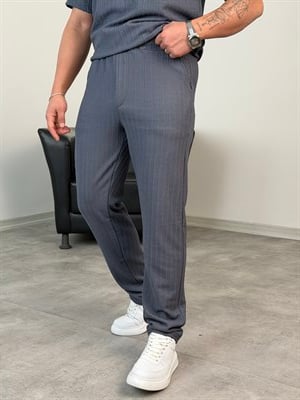 REGULAR FİT YAZLIK TAKIM ANTRASİT