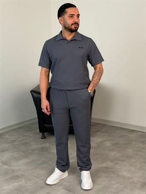 REGULAR FİT YAZLIK TAKIM ANTRASİT