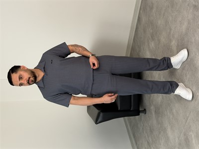 REGULAR FİT YAZLIK TAKIM ANTRASİT