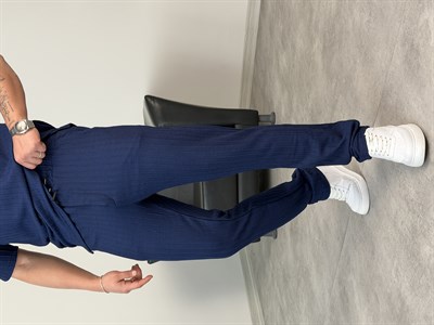 REGULAR FİT YAZLIK TAKIM LACİVERT