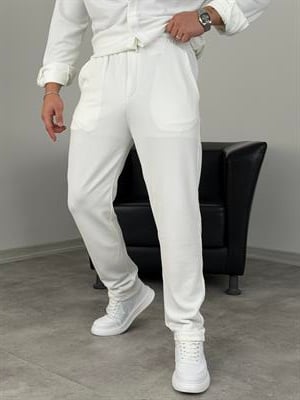 REGULAR KALIP PREMİUM GÖMLEKLİ TAKIM BEYAZ