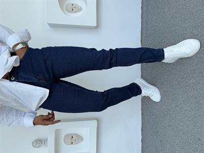 SLİMFİT FULL LİKRA KOT PANTOLON KOYU MAVİ