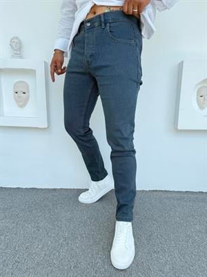 SLİMFİT FULL LİKRA KOT PANTOLON PETROL YEŞİLİ