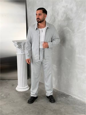 Spor Kumaş Takım Gri