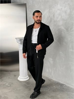 Spor Kumaş Takım Siyah