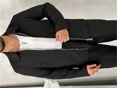Spor Kumaş Takım Siyah