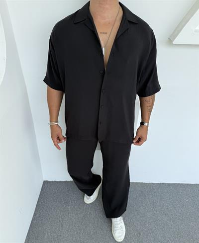 TENSEL KUMAŞ PREMİUM TAKIM SİYAH