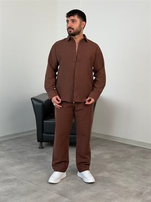 VİSKON %100 PAMUK TAKIM ACI KAHVE