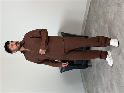 VİSKON %100 PAMUK TAKIM ACI KAHVE