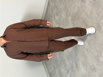 VİSKON %100 PAMUK TAKIM ACI KAHVE