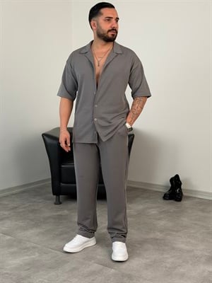 YAZLIK KREP TAKIM ANTRASİT