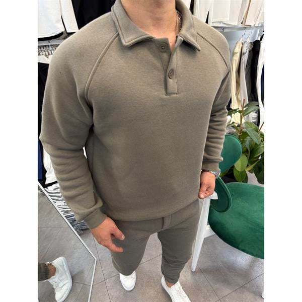 3 İPLİK POLO YAKA İÇİ PAMUK ŞARDONLU