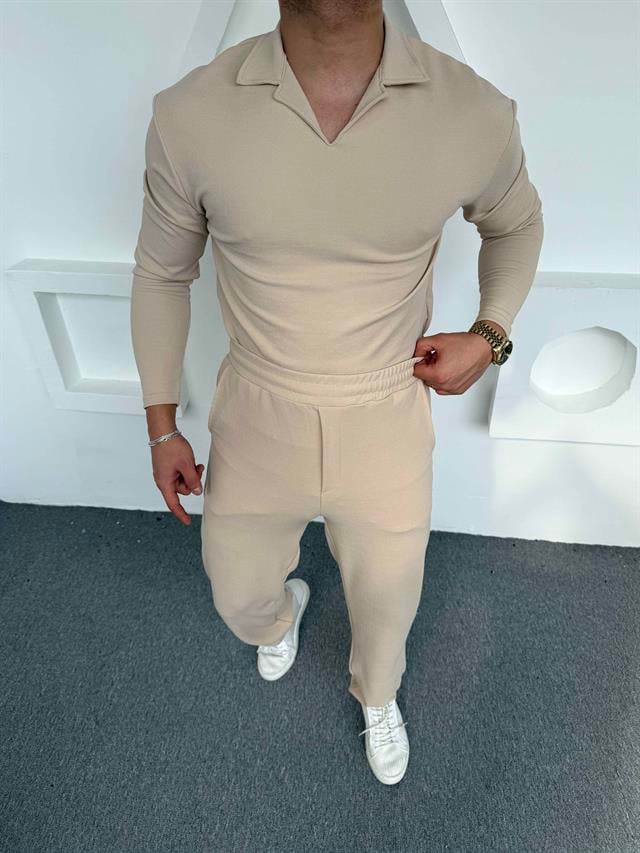 Crep Hemşire Takım Krem