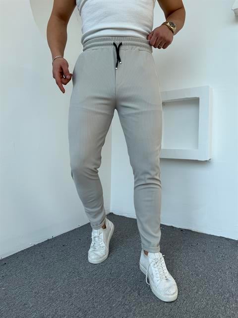 Ottoman Duble Paça Pantolon Gri