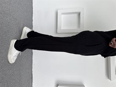 Burgu Desen İthal Baggy Pantolon Siyah
