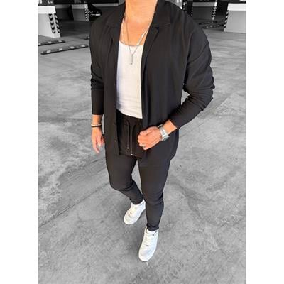 FİTİLLİ RAHTA KALIP GÖMLEK DUBLE PAÇA PANTOLON