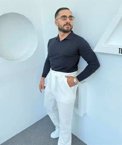 LRD  BASİC İTHAL TRİKO POLO YAKA LACİVERT