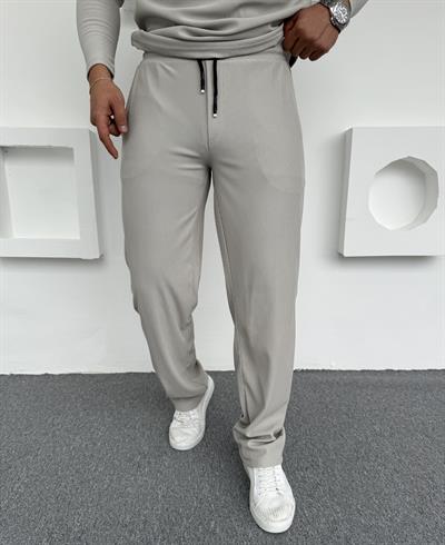 Ottoman Baggy Polo Yaka Takım Gri