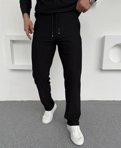 Ottoman Baggy Polo Yaka Takım Siyah