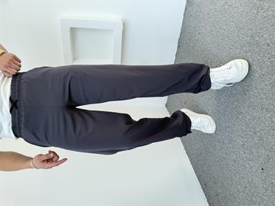 Paraşüt Kumaş Spor Likra Baggy Pantolon Antrasit