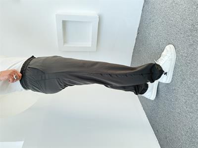 Paraşüt Kumaş Spor Likra Baggy Pantolon Haki Yeşil