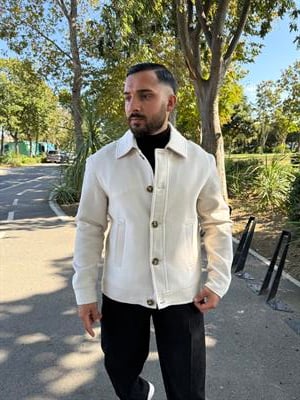 PREMİUM ASTARLI KAŞE CEKET MONT BEJ
