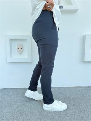 REGULAR KALIP KETEN PANTOLON LACİVERT