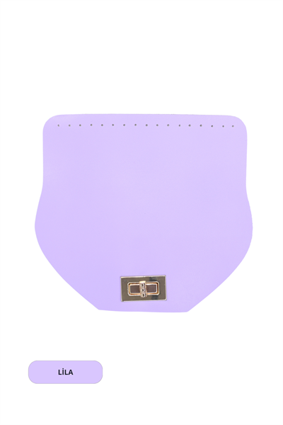 DERİ ÇANTA KAPAĞI KARE TOKALI MODEL