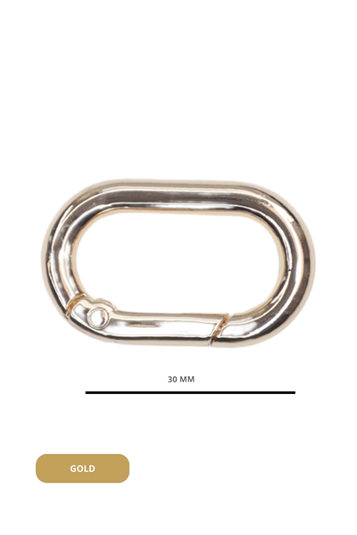 İTHAL OVAL YAYLI HALK 30 mm [20 ADET]