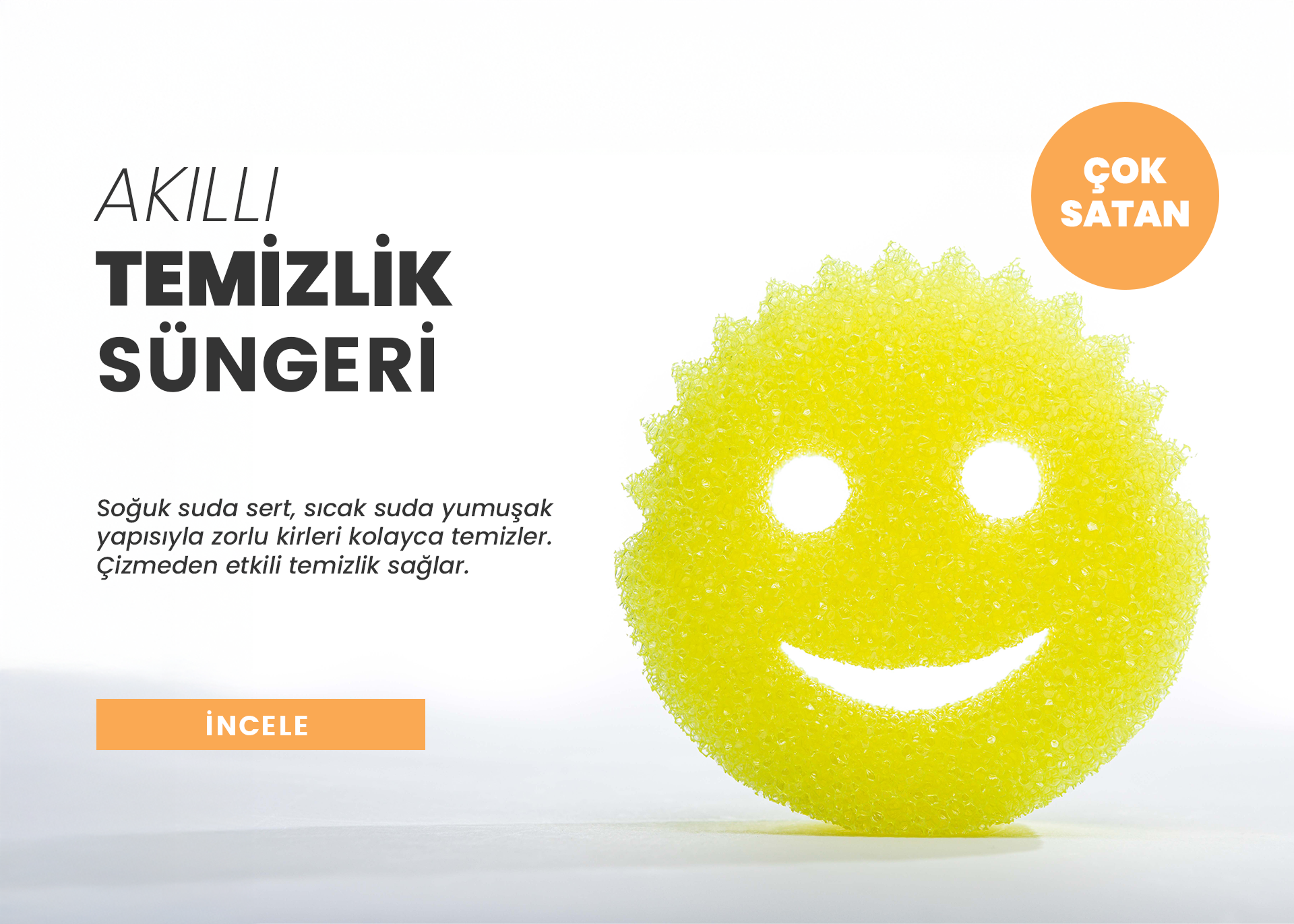 Scrub Daddy Bulaşık Süngeri