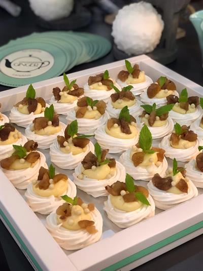 Kestaneli Mini Pavlova (15'li)