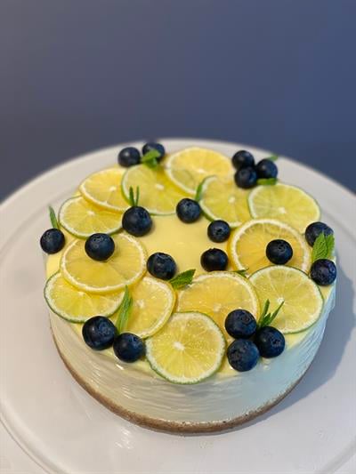 Limonlu Yabanmersinli Cheesecake
