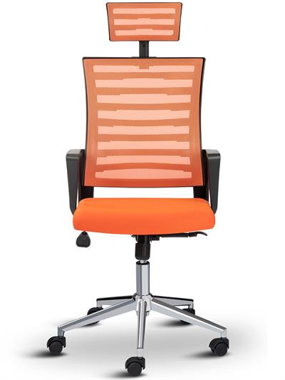 Asbir Mobilya Capri Başlıklı Fileli Başlıklı Metal Ayaklı Ofis Koltuğu Çalışma Koltuğu