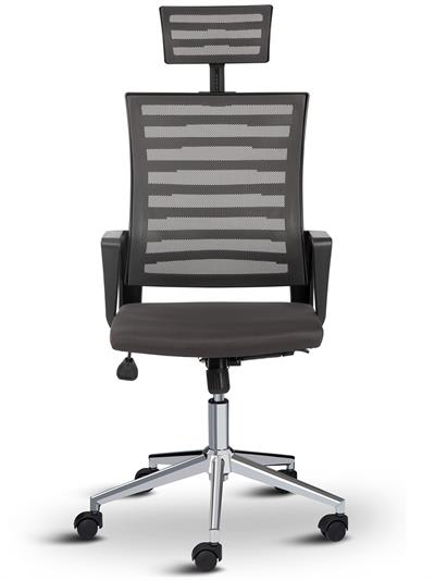 Asbir Mobilya Capri Başlıklı Fileli Başlıklı Metal Ayaklı Ofis Koltuğu Çalışma Koltuğu