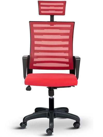 Asbir Mobilya Capri Başlıklı Fileli Ev Ofis Koltuğu Çalışma Koltuğu Bilgisayar Sandalyesi