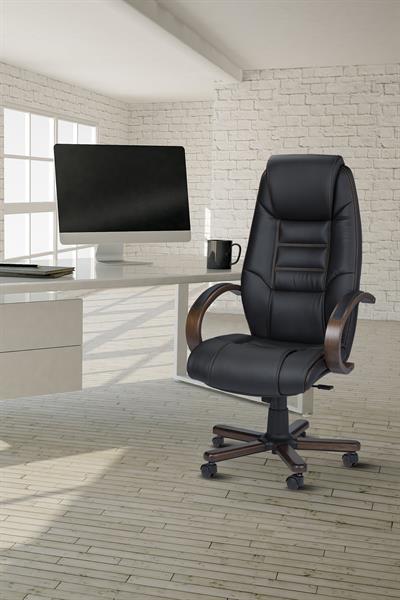 Asbir Mobilya Fox Ahşap Yönetici  Koltuğu Ofis Çalışma Koltuğu