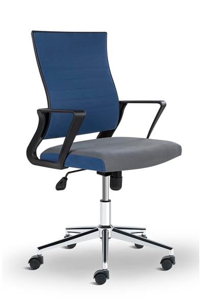Asbir Mobilya Rigel Metal Ayaklı Çalışma Koltuğu Ofis Sandalyesi
