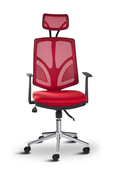 Asbir Mobilya Venedik Plus 50300 Fileli Başlıklı Yönetici Ofis Koltuğu Çalışma Koltuğu