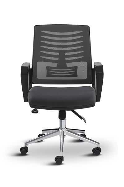 Asbir Mobilya Metis Metal Ayaklı Çalışma Koltuğu Ofis Sandalyesi  Bilgisayar Koltuğu